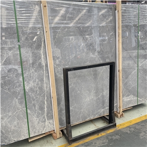 High Quality Polished Hermes Grey Marble Slab For Floor Tile