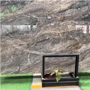 Luxury Venice Brown Marble Slab Tiles For Hotel Home Floor