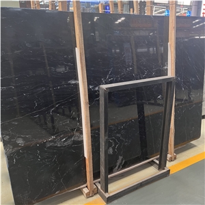 Natural Black Marble Slabs Tiles For Interior Floor And Wall Natural Black Marble Slabs Tiles For Interior Floor And Wall