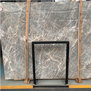 Polished Natural Fior Di Pesco Carnico Marble Floor Tiles