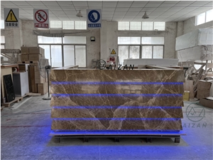 Custom Small Bar Counter Design