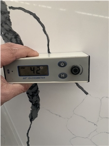 Calacatta White Quartz Slabs Engineered Stone