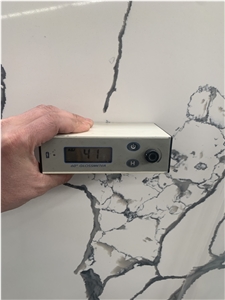 Polished Laza White Calacatta Stone Factory Price Slabs