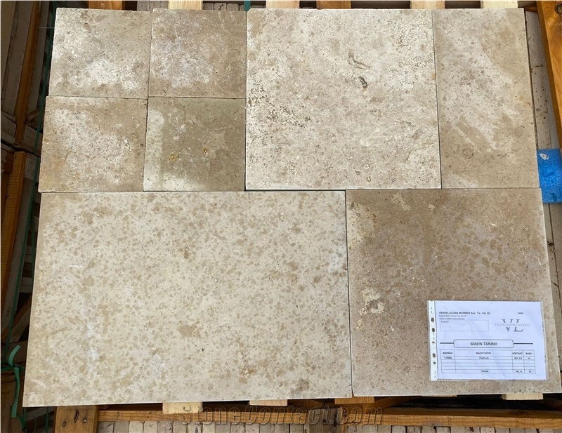 Classic Travertine French Pattern 3Cm Set