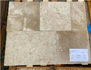 Classic Travertine French Pattern 3Cm Set Classic Travertine French Pattern 3Cm Set