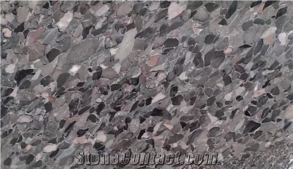 Black Breccia Marble/ Polished Marble Slab