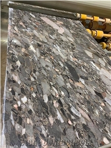 Black Breccia Marble/ Polished Marble Slab