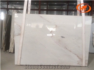Polished Milky White Marble Slabs