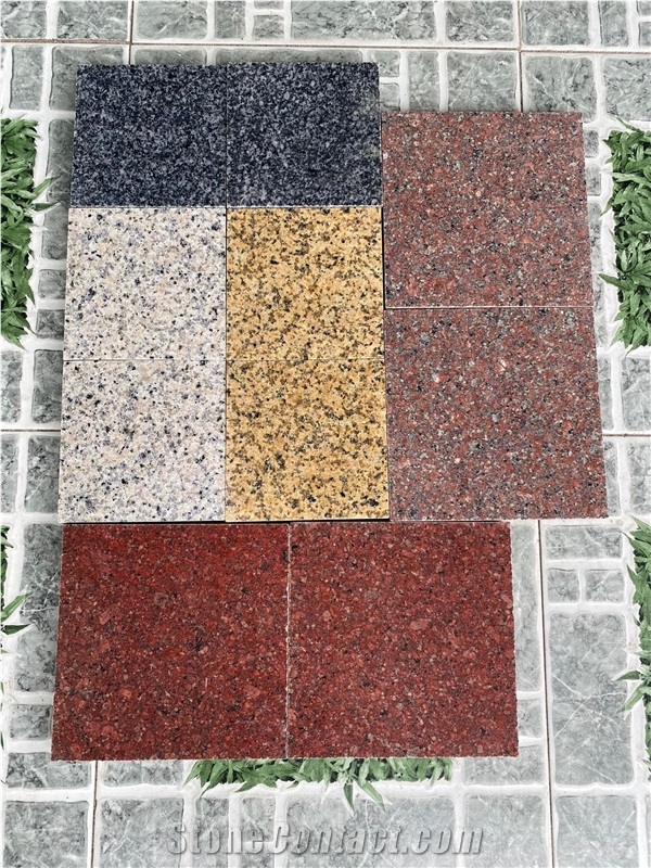 Vietnam Red Ruby Granite Tile/ Vietnam Ruby Granite