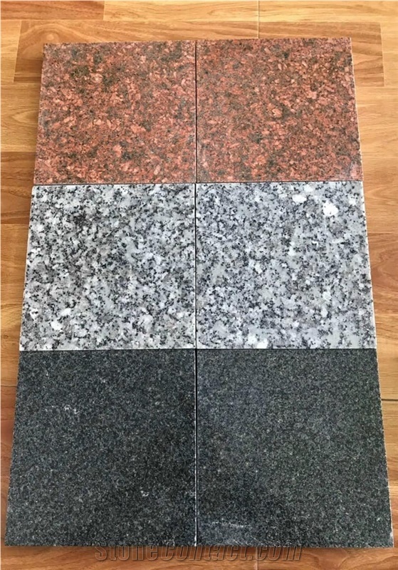 Vietnam Red Ruby Granite Tile/ Vietnam Ruby Granite