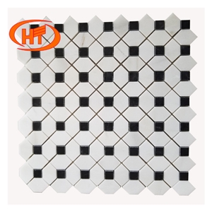 White Stone Mosaic Tiles