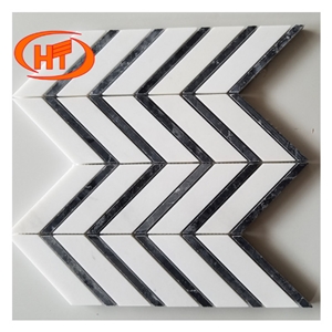 White Stone Mosaic Tiles