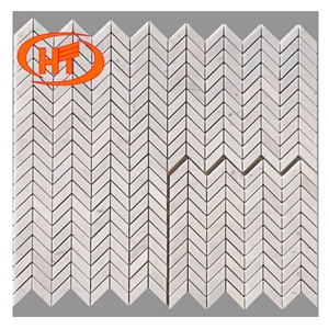 White Stone Mosaic Tiles