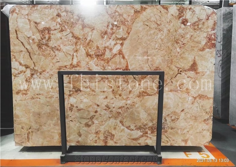 Golden Phoenix Yellow Marble Popular Golden Stone