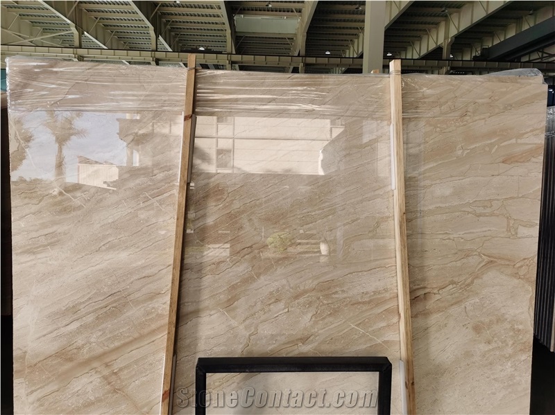 Italian Daino Reale Beige Marble Slab Marble Wall Tile