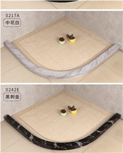 Artificial Marble Stone Bathroom Water Retaining Strip