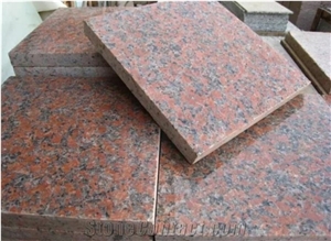 Chinese Maple Red G562 Granite Good Quality Slabs Tiles