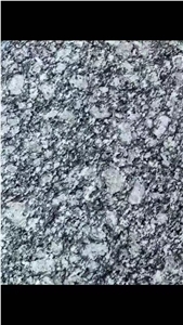 G4418 Spray White Grey Granite Polished Wall Cladding Floor