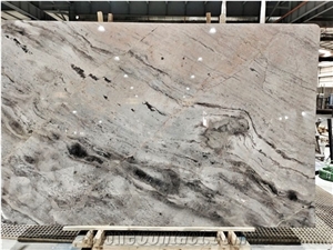 Exotic Light Grey Marble Polished Slabs & Tiles
