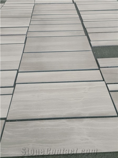 Italian Beige/Ivory  Wood Vein Marble Tiles