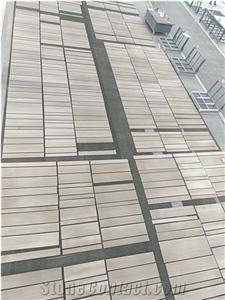 Italian Beige/Ivory  Wood Vein Marble Tiles