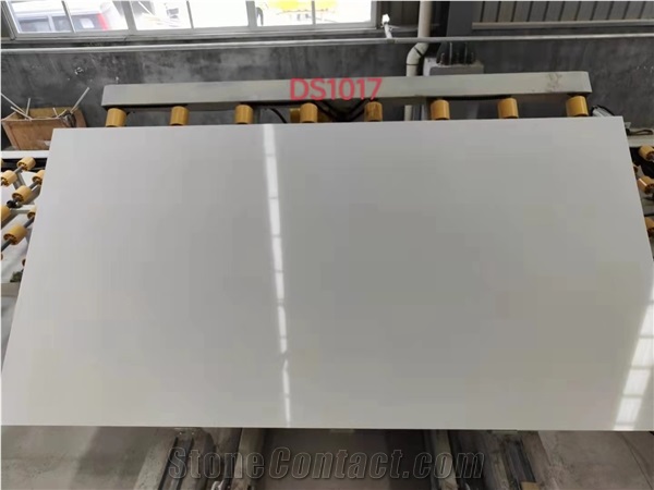 Carrara White Man Made Artificial Marble Engineered Stone