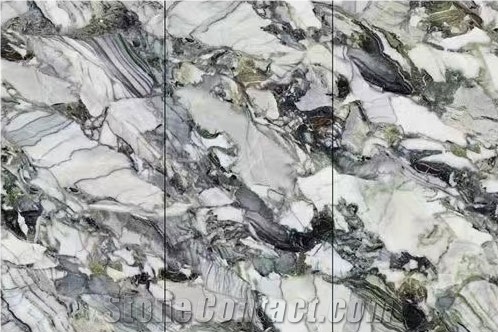 Florence Sintered Stone Green High Level Background Wall