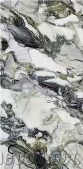 Florence Sintered Stone Green High Level Background Wall