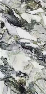 Florence Sintered Stone Green High Level Background Wall