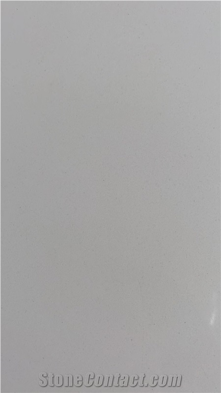 Man Made Artifical Stone Pure White Quartz Stone