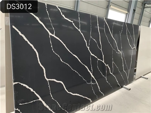 Man Made Artificial Quartz Stone Slabs Tile Engineering