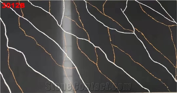 Man Made Artificial Quartz Stone Slabs Tile Engineering