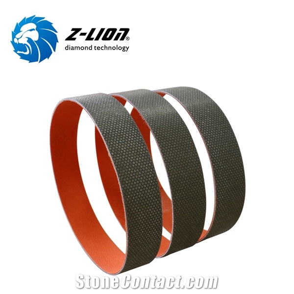 Z-LION Diamond Surface Narrow File Belts Air Powered Belt