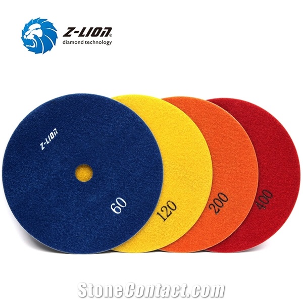 Z-LION Electroplated Glass Sanding Discs Sandpaper Pads
