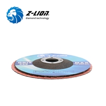 Z-LION Fiberglass Backing Diamond Abrasive Flapper Whee