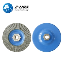 Z-LION Plastic Backing Diamond Flap Disc Grinding Wheels