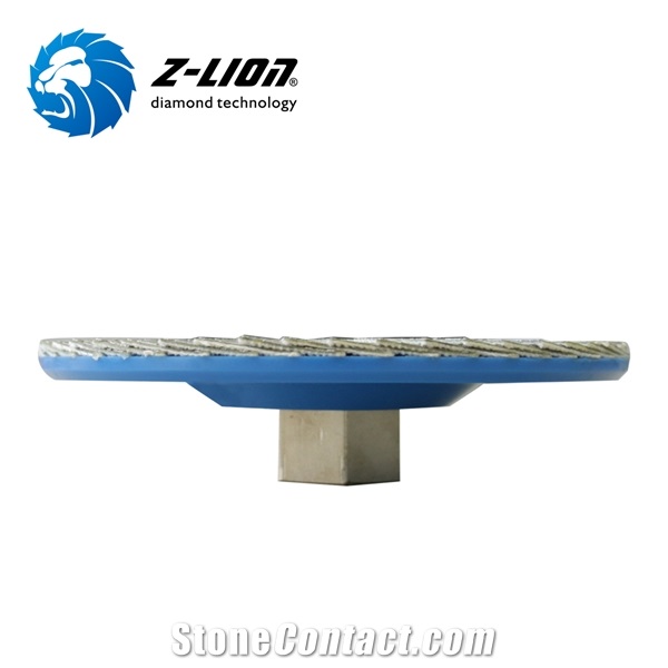 Z-LION Plastic Backing Diamond Flap Disc Grinding Wheels