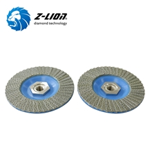 Z-LION Plastic Backing Diamond Flap Disc Grinding Wheels