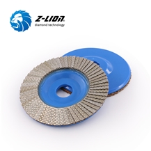 Z-LION Semirigid Electroplated Diamond Flap Discs