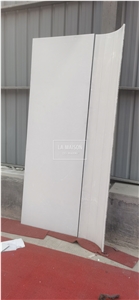 White Marble Composite Laminated Honeycomb Irregular Panels