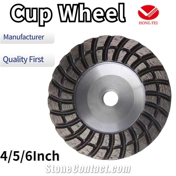 Diamond Cup Wheel 4/5/6''