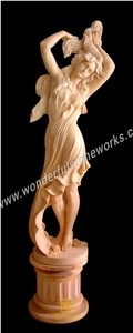 Natural Stone Female Statue