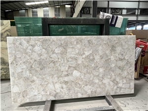 WHITE QUARTZ CRYSTAL Semiprecious Stone