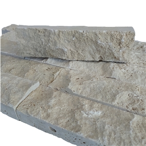 Travertine Split Face Wall Cladding Panels, Veneers