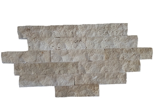 Travertine Split Face Wall Cladding Panels, Veneers