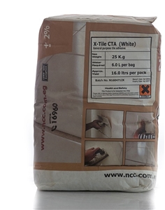 White Tile Adhesive X-Tile CTA