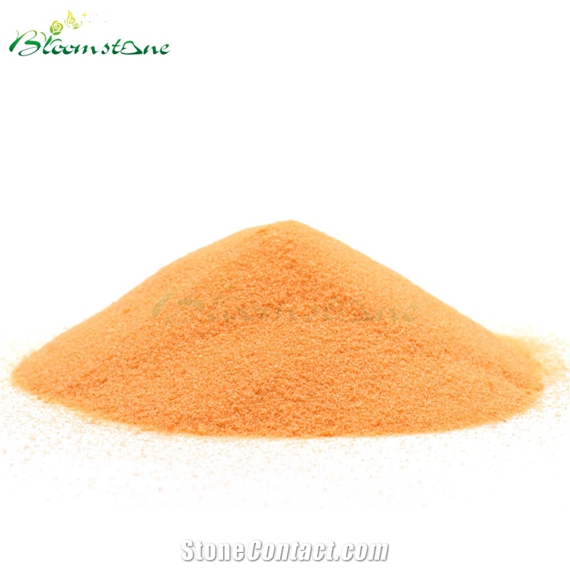 Deyed Sand Orange Colored Sand