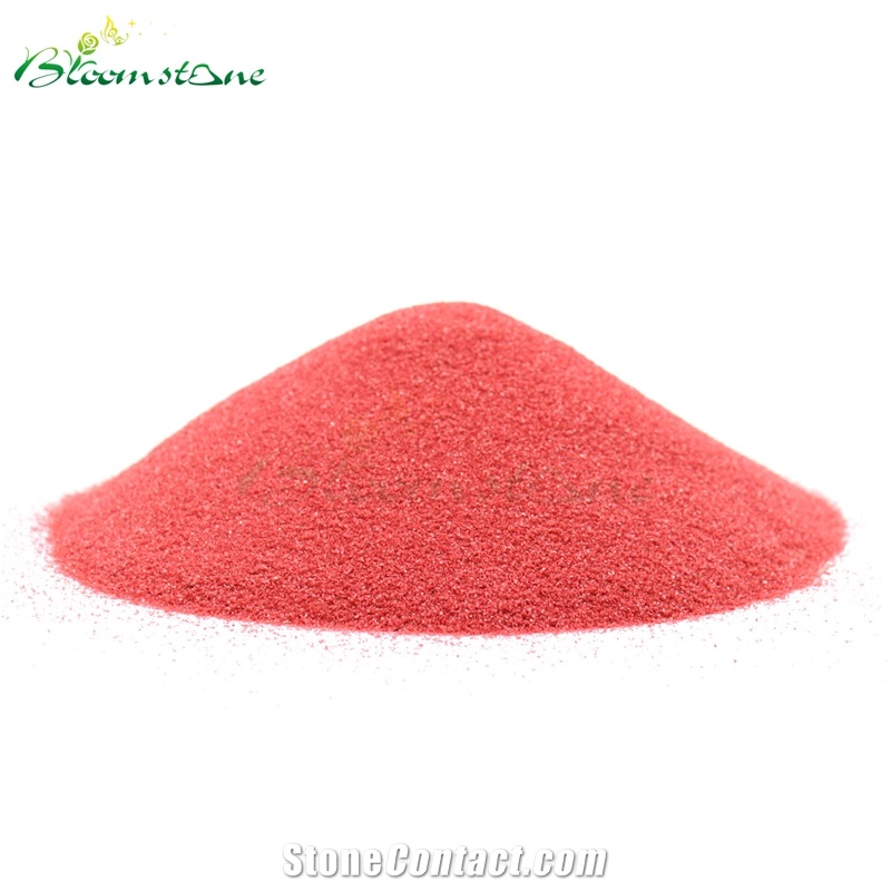 Deyed Sand Red Colored Sand