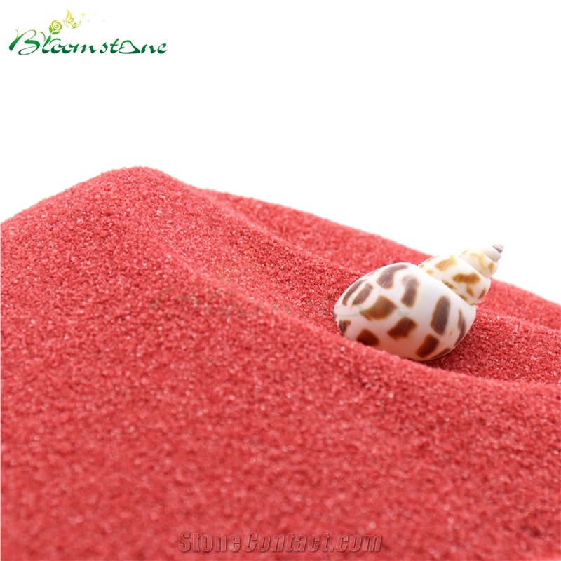 Deyed Sand Red Colored Sand
