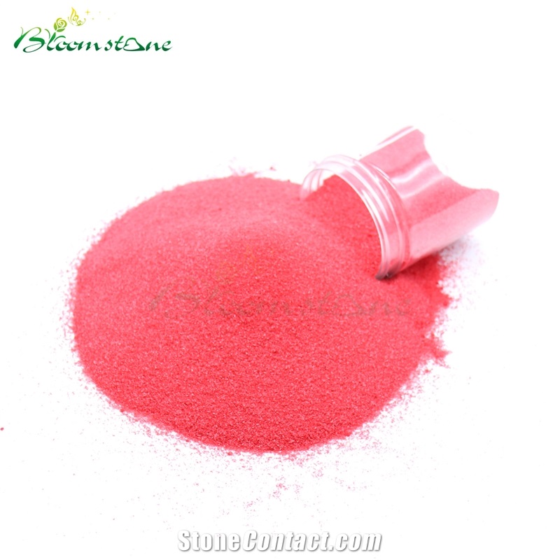 Deyed Sand Red Colored Sand